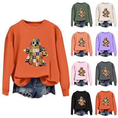 Women  Tops Women's Long Sleeve Sweatshirt Casual Crewneck Loose Fit Pollover Fleece Tops