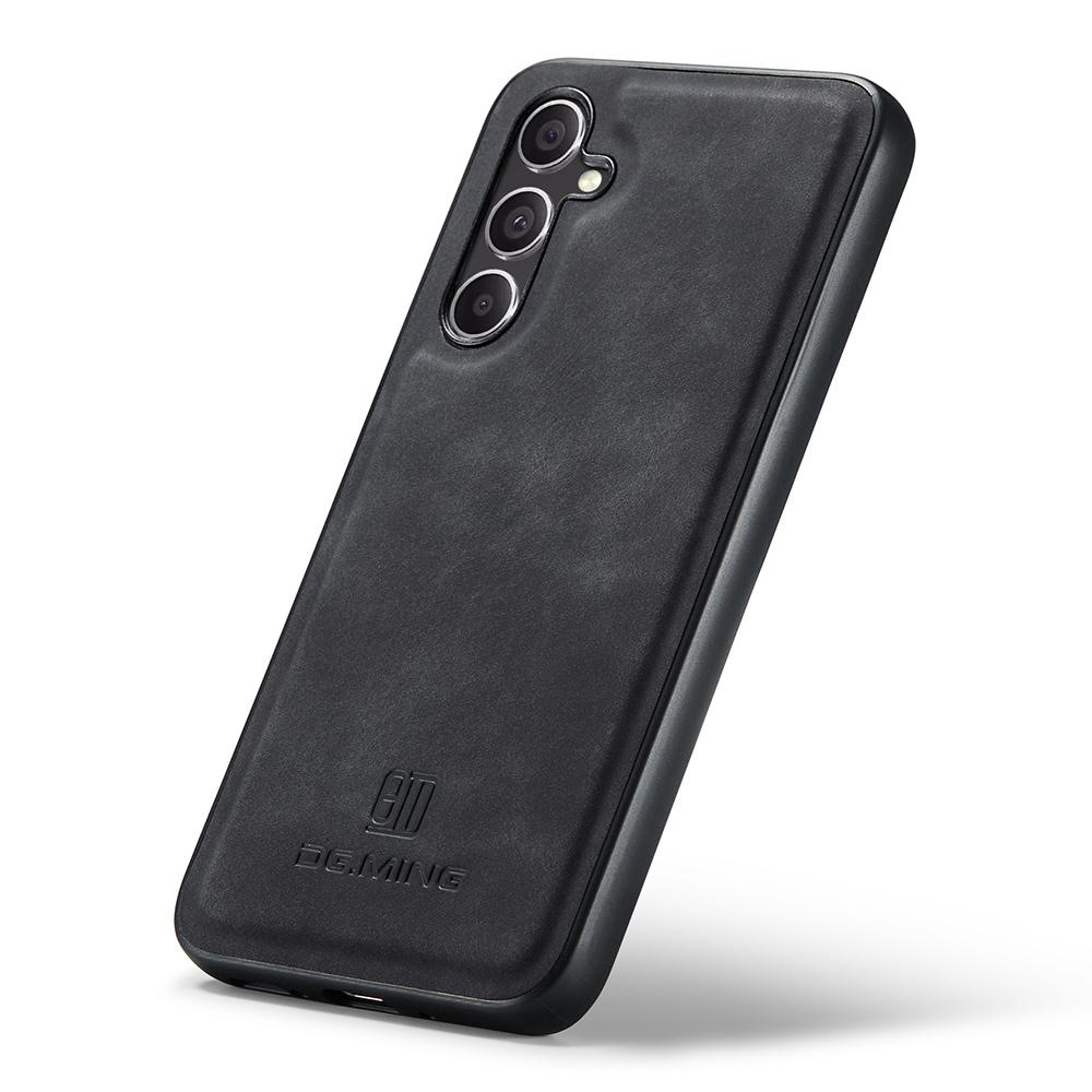 DG.MING PU+PC+TPU Case for Samsung Galaxy A34 5G Protective Case Drop-Proof Phone Cover