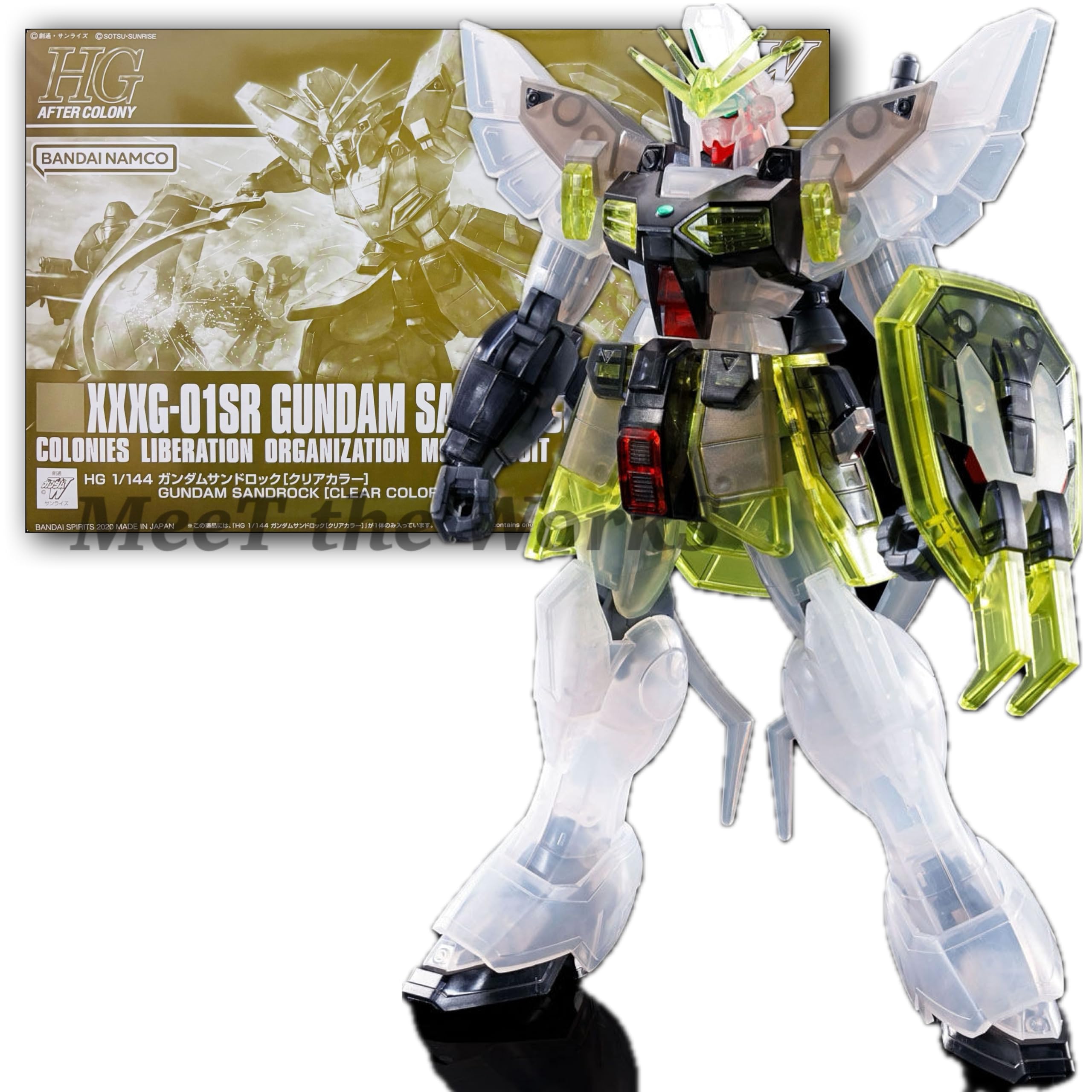 

Sandrock New Mobile Suit W Series Plastic Model Event Limited [HG] 1/144 [Clear Color]