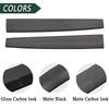 For Tesla Model 3 Model Y Dashboard Panel Stickers Center Console Decor Trim For Tesla Accessories ABS Decals Carbon Fiber Look