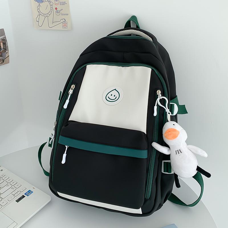 Middle School Students College Students Water Drops Junior High School Girls Primary School Students Contrasted Backpacks