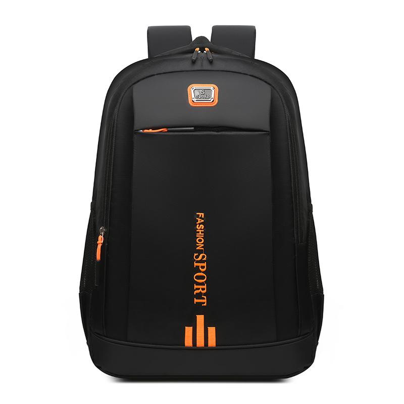 

Рюкзак Простой Повседневный Школьный Рюкзак для Ученика Средней Школы Большой Вместимости Рюкзак для Отдыха и Путешествий на Открытом Воздухе оранжевый