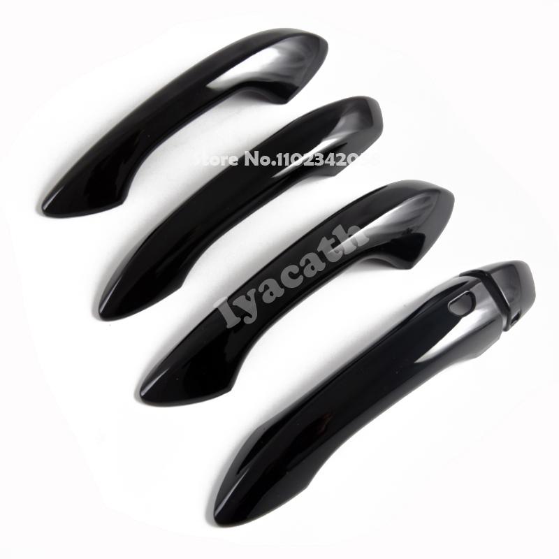 For MG 4 MG4 EV 2025 2026 ABS carbonfiber black Exterior door handle bowl cover  charge panle rearview mirror cover Accessories
