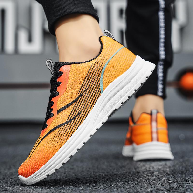 New running shoes for couples summer single Breathable professional racing student sports Ultralight sport