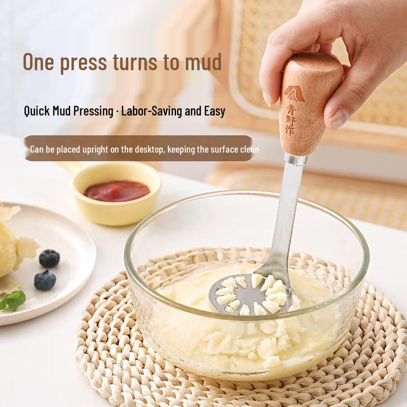 Food-Grade Stainless Steel Masher