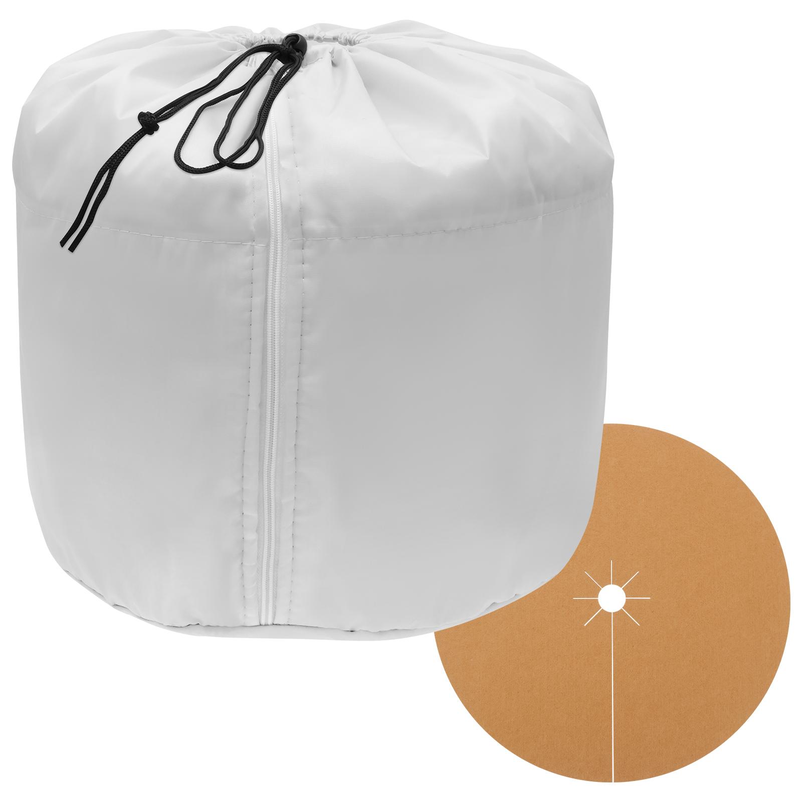 

2 шт. Зимний чехол для растений, мешки для защиты от мороза, для улицы, для сада, для кустарников, деревьев, горшечных растений, сверхпрочный, антифриз, теплый чехол 45x50cm