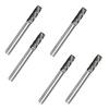 Professional Grade 5pc Carbide Burrs Set 3x6mm Rotary Drill Bits for Welding Metal Deburring and Wood Sculpting