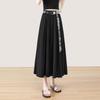 Women's High-Waist Loose Wide-Leg Cropped Pants