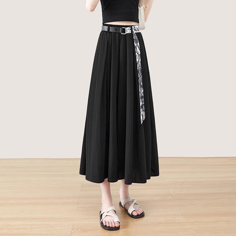 Women's High-Waist Loose Wide-Leg Cropped Pants