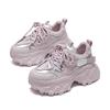 2025 spring new dad shoes women's popular platform heightening shoes fashionable retro sports shoes versatile casual women's shoes