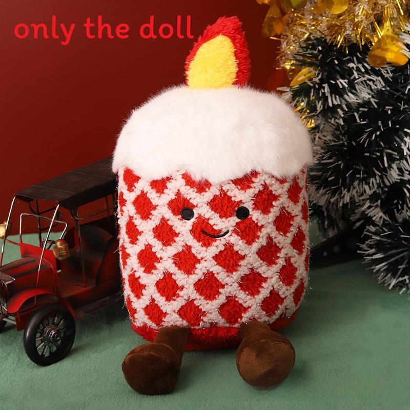 Santa Claus Plush Doll With Pp Cotton Filling For Christmas Home Decor And Collectors