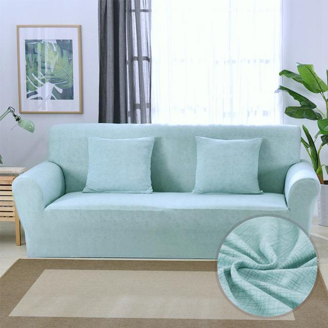 Stretch Sofa Cover For Living Room Tight Wrap All -Inclusive Sectional Elastic Seat Covers Couch Covering Sofa Slipcovers 1pc