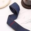 1Roll Versatile Hair Accessories Dark Blue Bag Straps Cowboy Webbing Creative Handicrafts DIY Gift Packaging