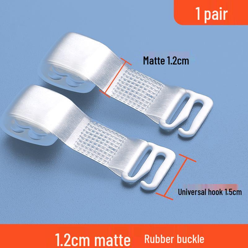 Transparent Non-Slip Bra Straps: Seamless, Invisible, Replaceable, Non-Binding Shoulder Straps