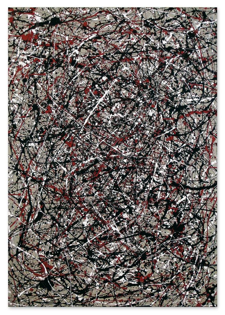 Pollock Abstraction Canvas Print