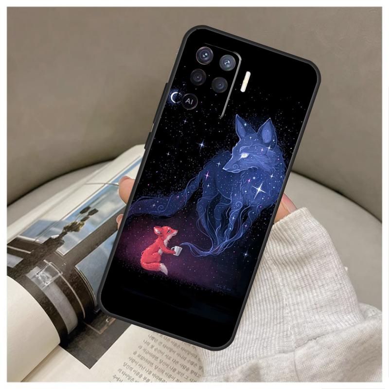 

Watercolor Painting The Fox For OPPO A53 A5 A9 2020 A96 A76 A16 A54 A74 A94 A58 A78 A98 A52 A72 A15 A17 A57 A77 A79 Case OPPO A76