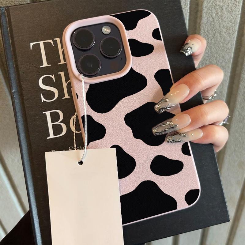 Coque de téléphone souple motif léopard noir pour iPhone 16 15 14 13 12 11 17 Air Pro Max Coque pour iPhone XS Max X XR 16 Plus Funda