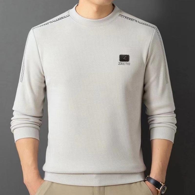 

Новая мужская теплая бархатная толстовка на осень и зиму, повседневный и модный топ M