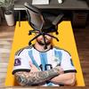 1 Stück Fußballstar Design Bedruckter Teppich für Schlafzimmer Wohnzimmer Heimdeko Teppiche Matte Rutschfeste Matte Teppich für das Bett