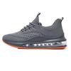 Men's Breathable Coconut Shoes: Large Size, Air Cushion, Shock Absorption, Trendy Running Sneakers.