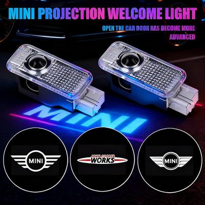 MINI Autotür Logo Willkommenslicht Projektor Lampen Zubehör Für BMW MINI Cooper S Works JCW R55 R56 R50 R53 R60 R61 F54 F55 F56