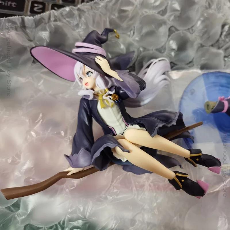 Anime Wandering Witch: Elaina's Journey Flying Witch Broom Elaina 20cm Anime Character Action Figure Collectible Doll Toy Present