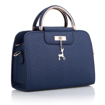 Women Deer Pendant Decor Handbag Stylish Shoulder Bags