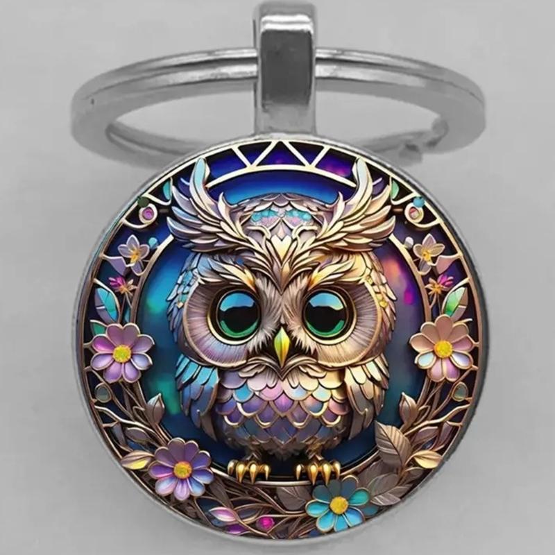Portachiavi Multifunzione Gufo Accessorio Per Decorazione Fascino Borsa Leggero Portachiavi Decorativo Accessori