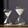 Diamond Hourglass Timer (5-15-30 Minutes) - Christmas, Graduation, and Home Decor Gift for Women.