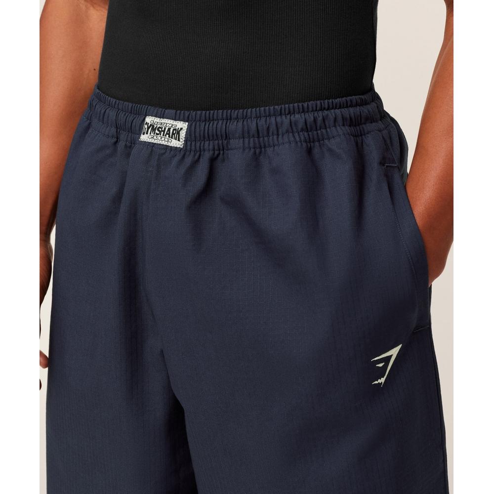 Gymshark Straight Leg Pumper Pants Heavy Blue A4b8b Uctn