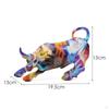 Resin Bull Sculpture Set for Home Decor