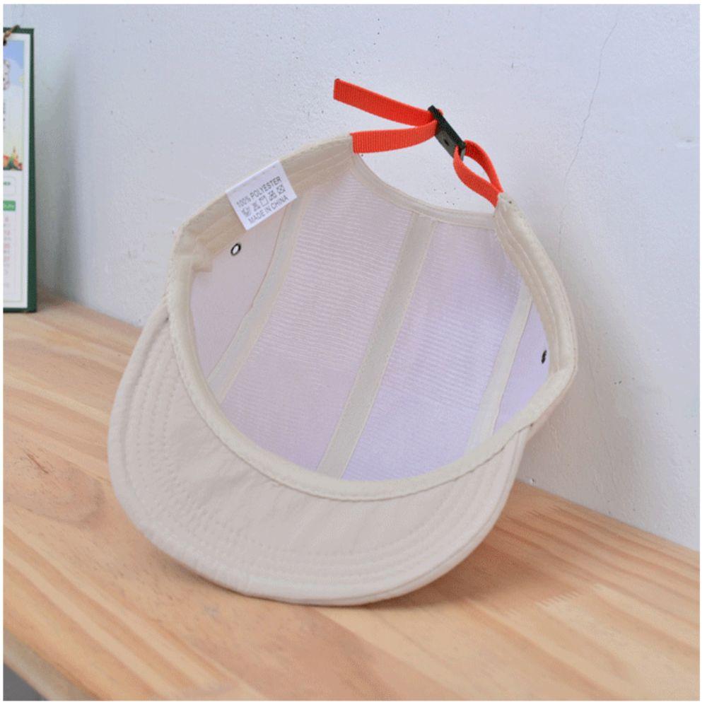 New Breathable Quick-drying Baseball Cap Soft Top Flat Hip-hop Cap Fashion Short Brim Snapback Hat
