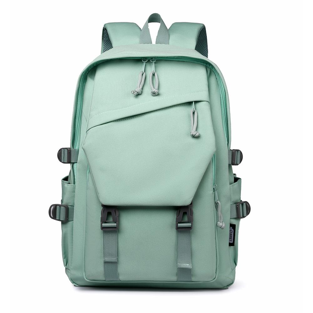 Backpack Men'S And Women'S Simple Large Capacity Leisure Outdoor Travel Backpack Business Computer Bag Leisure Simple School Bag