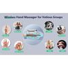 Portable Electric Hand Massager with Heat - Cordless Air Compression Relaxation Device