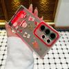Christmas Call Flash Phone Case for Samsung S25 Ultra/A56/A36/S26, Voice Control & Induction Anti-fall Protection