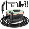 Nettoyeur Vapeur Portatif YADIMI 1500W 4 Bars de Pression avec 10 Accessoires, Chauffage Rapide en 10s & Réglable sur 6 Niveaux pour Hotte, Toilettes, Carrelage, Intérieur de Voiture