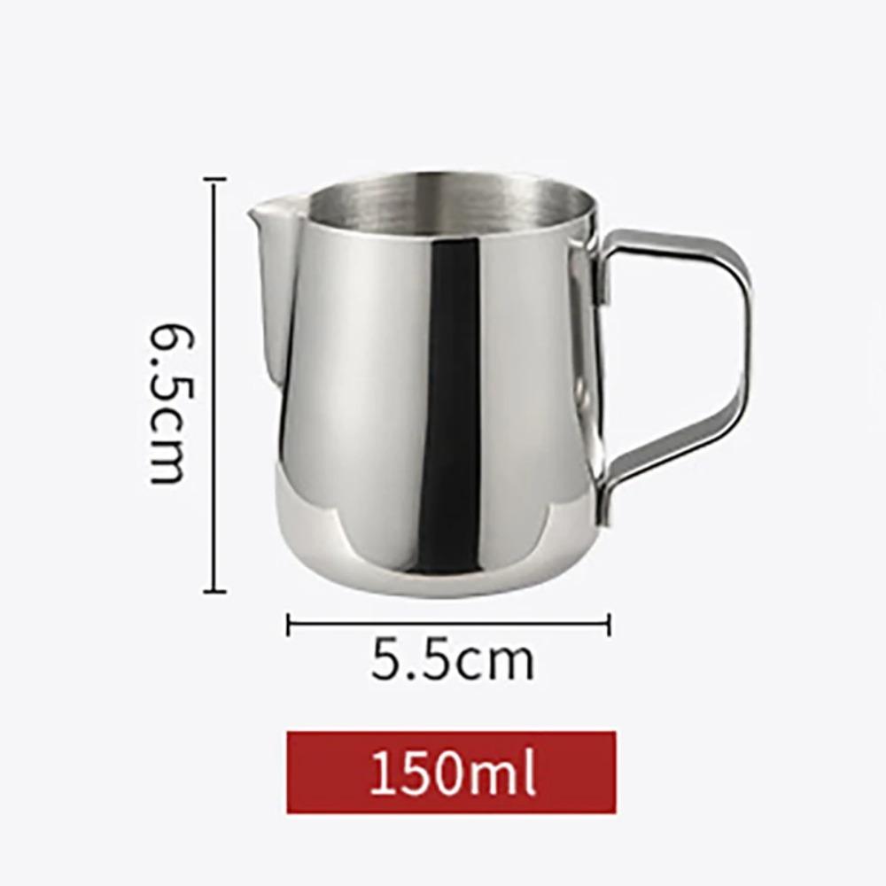 Stainless Steel Milk Frothing Pitcher Espresso Coffee Barista Craft Latte Cappuccino Milk Cream Cup Frothing Jug Pitche Milk Jug
