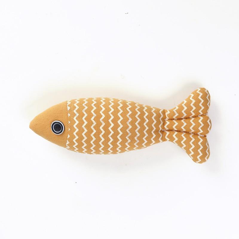 Catnip Plush Thumb Doll: Self-Entertainment Teething Toy, Bite-Resistant for Cats