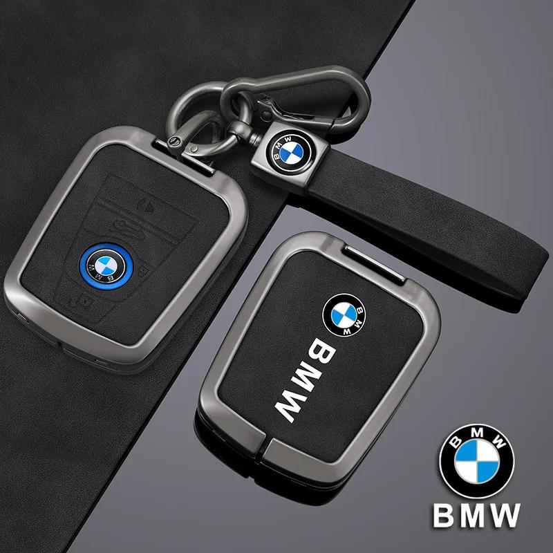 XWOWN1 Hot 2025 Zinc Alloy Car Remote Key Case Cover Holder Shell For BMW I3 I8 Series 2014 2015 2016 2017 2018 Protection Keychain Acc