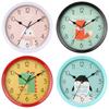 Super Silent Creative Wall Clock Cartoon Clock Wall Clock Cute Simple Home Living Room Children's Room Bedroom Wall Clock
