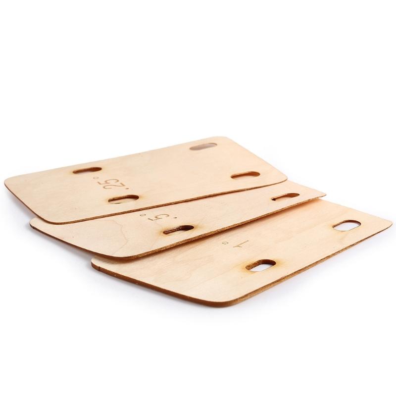3Pcs Guitar Neck Shims, Wood Guitar Neck Plate for Guitar Neck Protections Set
