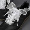 Mode Chiffon Garn Schnürsenkel 4cm Breitere Flache Seide Schnürsenkel Sneakers Seil Schnürsenkel für Schuhe 100/120/140/160CM Schuhzubehör