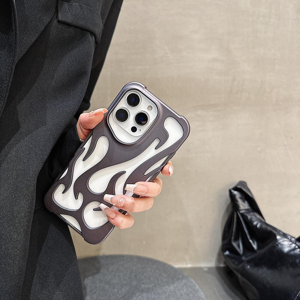 Phone Cases for iPhone 11 13 16 ProMax iPhone 14 15 ProMax 12 13 ProMax 13 Pro 14 Pro Samsung A55 A54 S25 S24 S23 S22 Ultra Flame Shell Cool Advanced