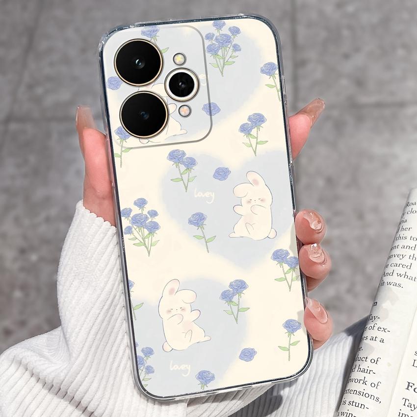 

Для Oppo Realme 15 14 13 12 11 Pro Plus 4G 5G Розкішні чохли для телефону з милим котячим візерунком, захисна плівка для екрану, прозора термопластична поліуретанова протиударна оболонка для корпусу Oppo Realme 11 Pro+ 5G
