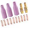 For MIG Welding Pink Welding Nozzle Kit Welding Torch Tips And Holders 15AK Torch Tips Electrical Conductivity