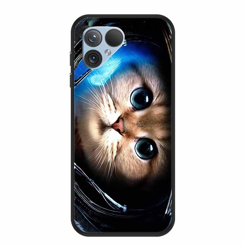 Für Fairphone 5 Hülle 6,46" TPU Tiere Weiches Silikon Stoßfänger Rückseite Handyhüllen für Fairphone5 5G Wolf Cool Schutz Fundas