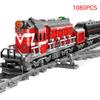 Technical City High-speed Rail Train with Tracks Building Block 78cm High-tech Vehicle Toy-RunIdeal for Boys Gift Happy Time