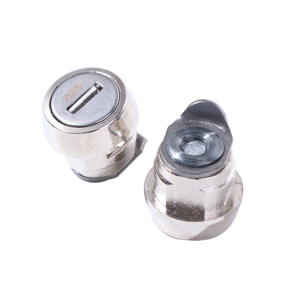 With 2 Keys Motorcycle Top Box Lock Cylinder Kit Lock Cylinder Core Plugs Aluminum Alloy Motorcycle Side Box Bolt Lock
