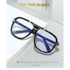 2025 Pilot Glasses Frame Anti Blue Light Men Women Unisex Aviation Blue Light Blocking Glasses Vintage Brand Designer Eyeglasses