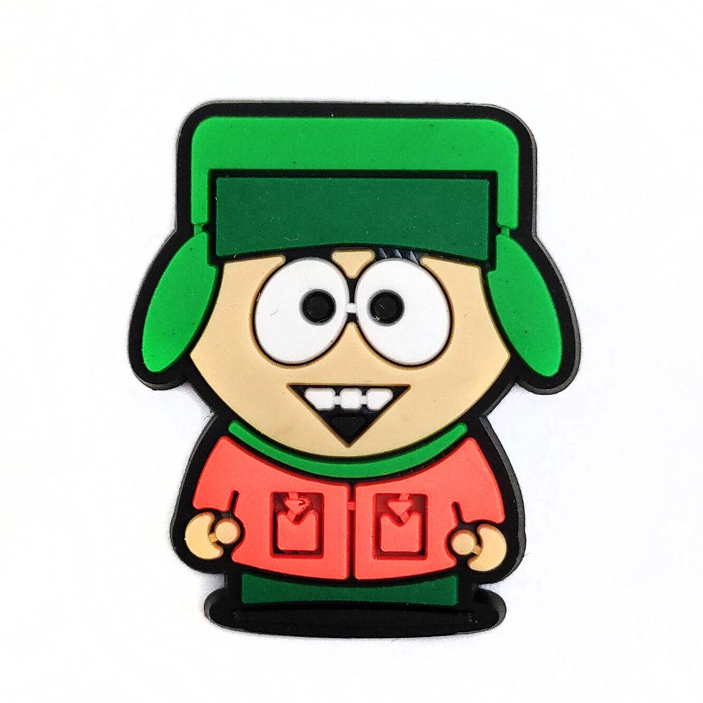 South Park Cartoon Clog Blumendekorationen - DIY Schuhschnallen-Accessoires